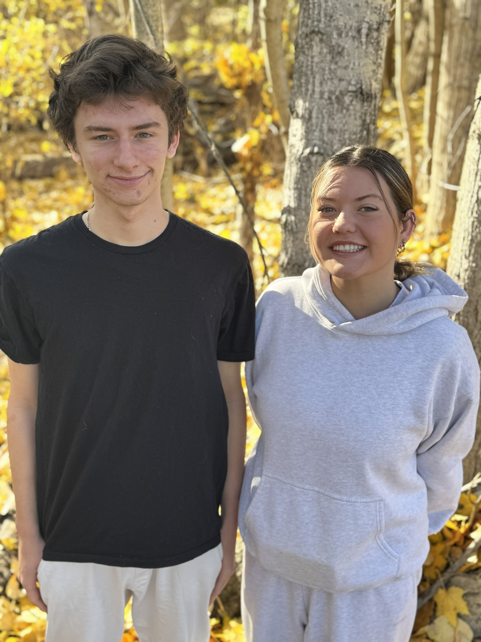 Carter Mochinski and Liberty Sanderson